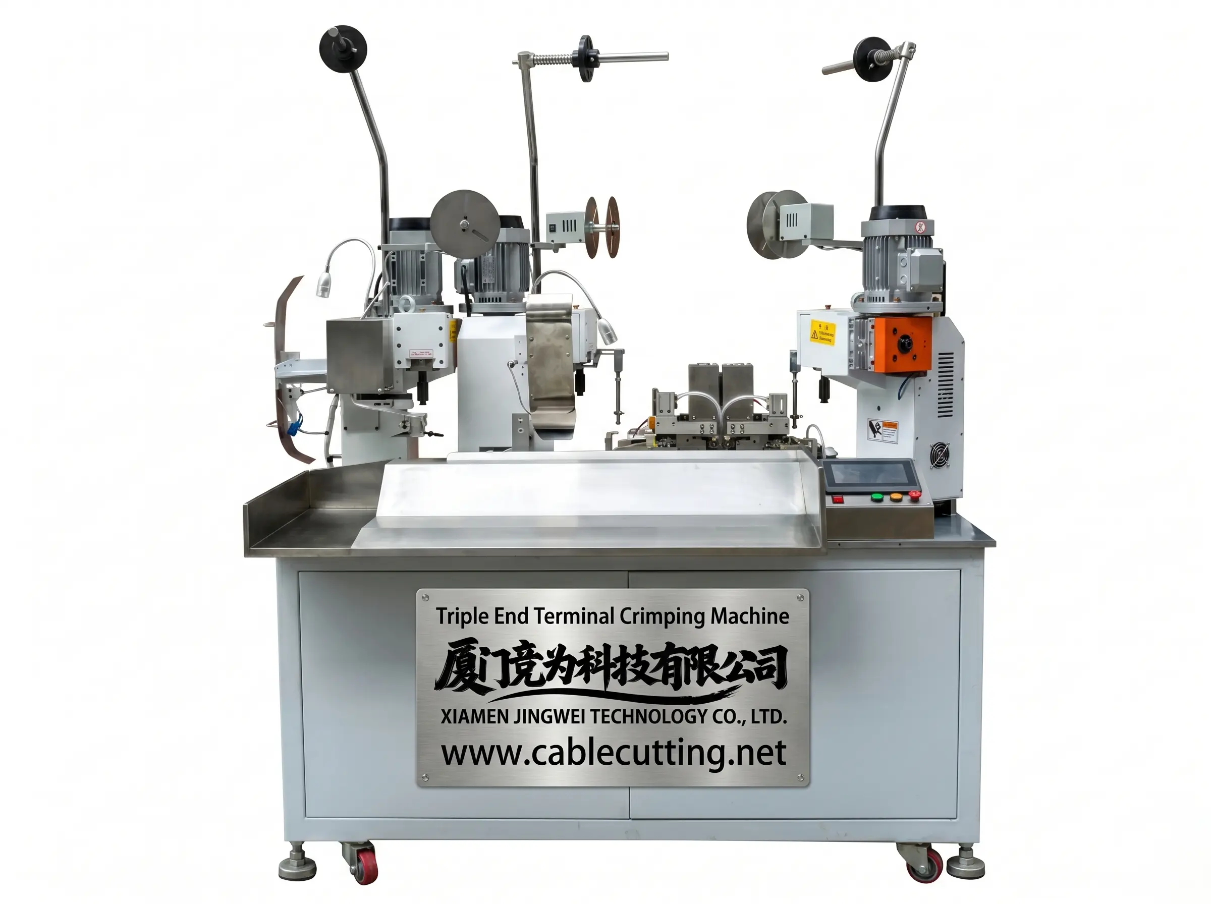 Mesin Crimping Terminal Tiga Hujung Automatik WPM-189 | JINGWEI