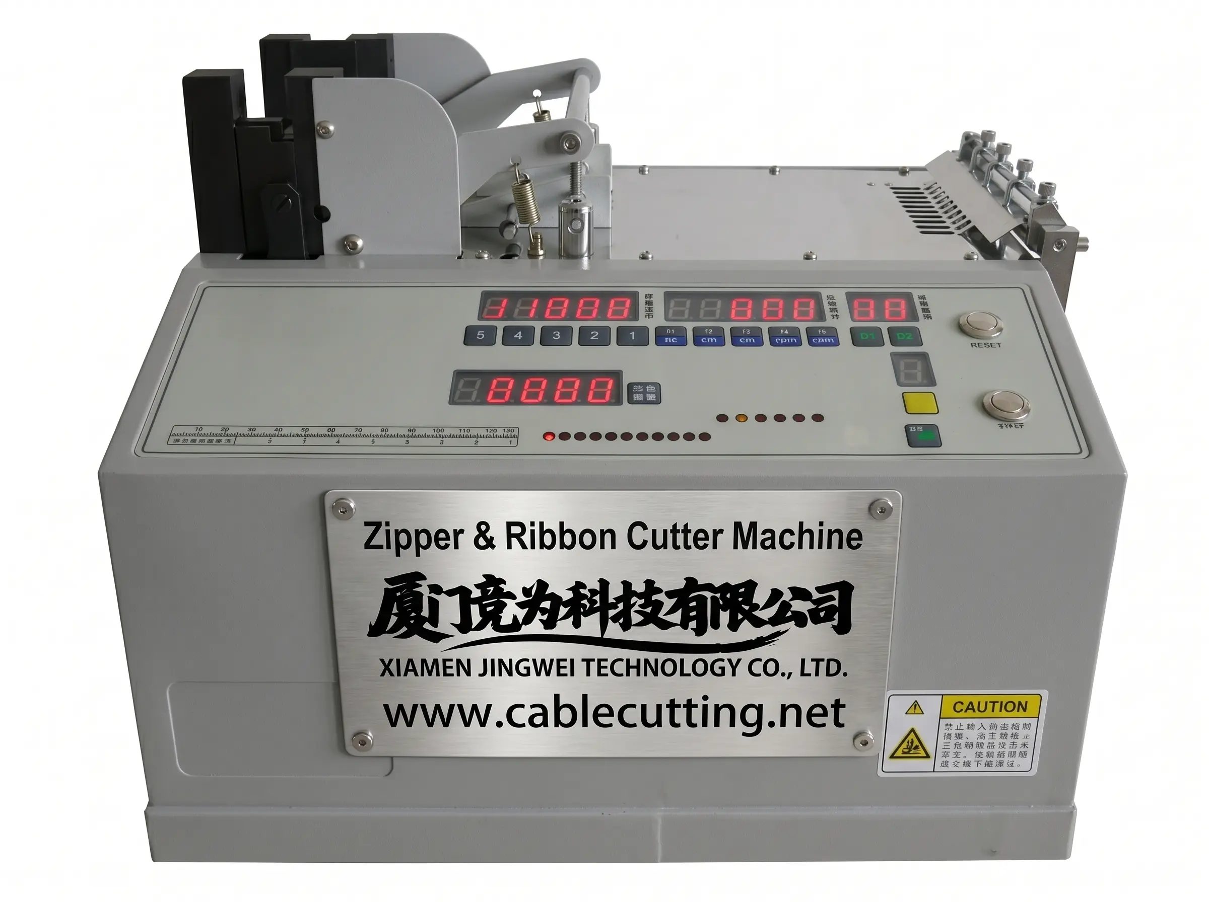 Mesin Pemotong Zip Automatik WPM-850 | Potong Tepat & Cekap untuk Industri