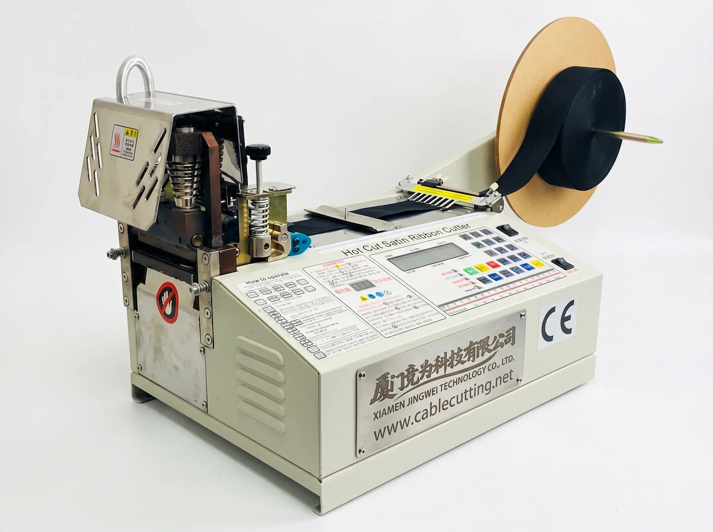 Pemotong Reben Satin Panas WPM-890S – Tepat, Cepat, dan Efisien untuk Industri