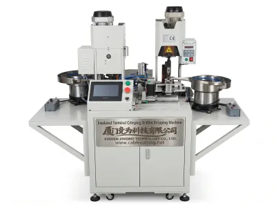 Mesin Crimping Terminal Terlindung Automatik WPM-R8B - Mesin Kelim Terminal Auto