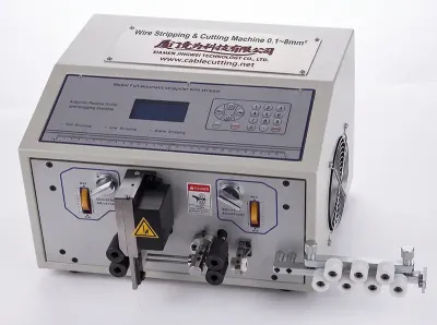 Mesin Pelucutan Kabel Automatik Ketepatan Tinggi WPM-09D - Mesin Penjalur Wayar Automatik