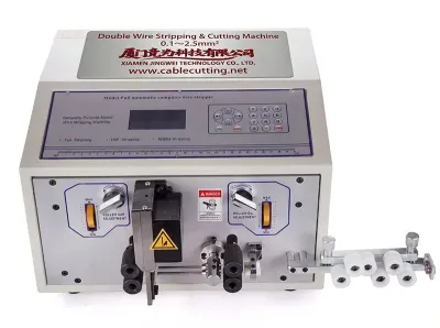 Mesin Pelucutan Wayar Automatik Dua Garisan WPM-09F