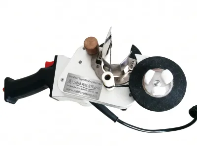 Mesin Penggulungan Pita Pegang Tangan Automatik AT-100 - Mesin Pembalut Pita