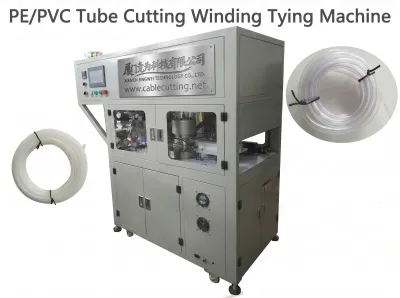 Mesin Pemotong Penggulung Pengikat Tiub PE/PVC Automatik 02SL