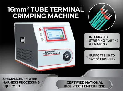Mesin Kelim Jalur Wayar Pra-Penebat Separa Automatik WPM-5-40