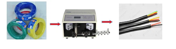 mesin pemotong dan pelucutan wayar automatik & mesin pengumpan wayar automatik