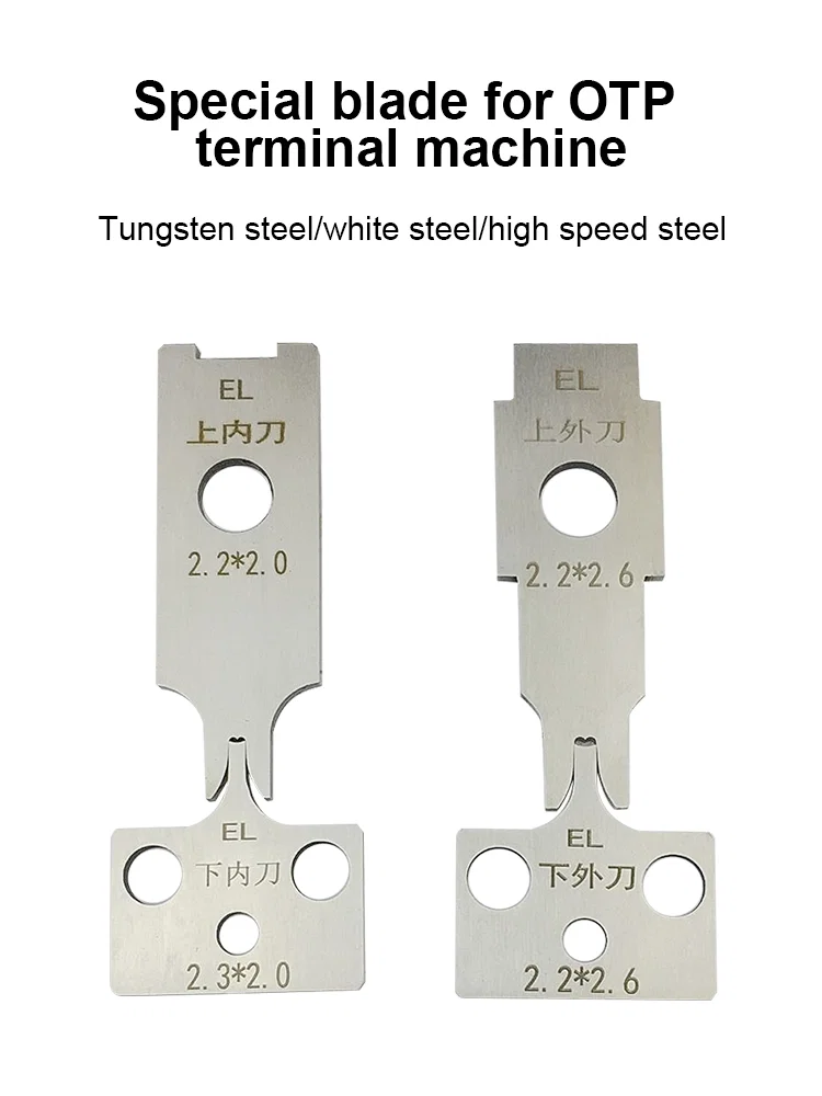  Kit Mesin Bilah Acuan Crimping Terminal Bilah Applicator Terminal untuk Dupont 2.0 dan 2.54 terminal Brass press die, Acuan Crimping Terminal, Bilah Aplikator Terminal, Terminal Brass Press Die 