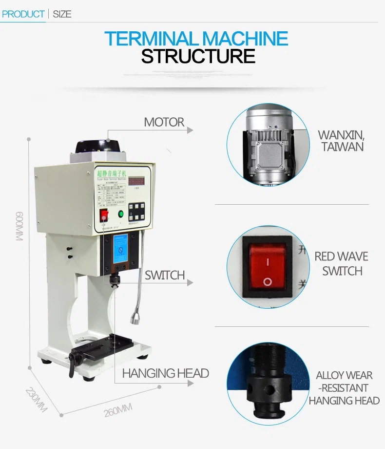 Terminal Crimping Machine, Hydraulic Press Mouldings, Stamping Parts U Die Terminal Crimping Machine, Hydraulic Press Mouldings, Stamping Parts U Die