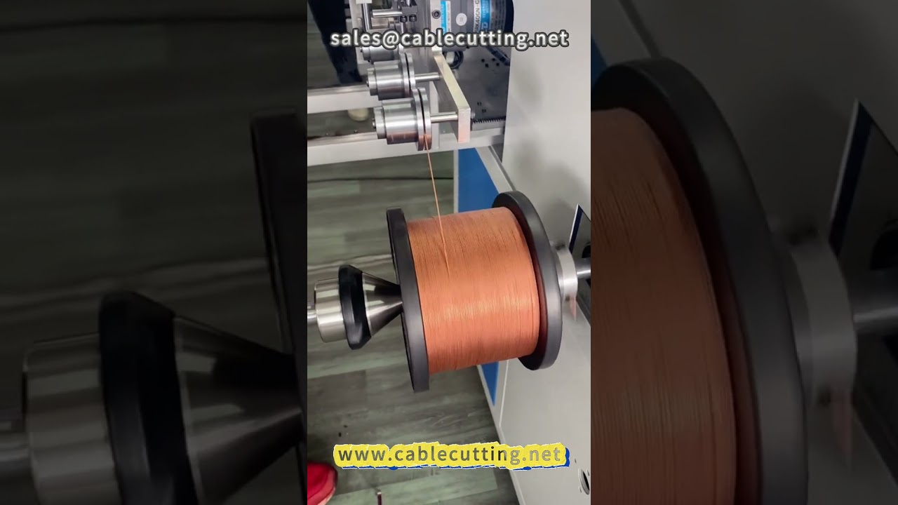 Mesin Penggulung Dawai Tembaga Jalinan Berkuasa Tinggi | Pemprosesan Wayar & Kabel