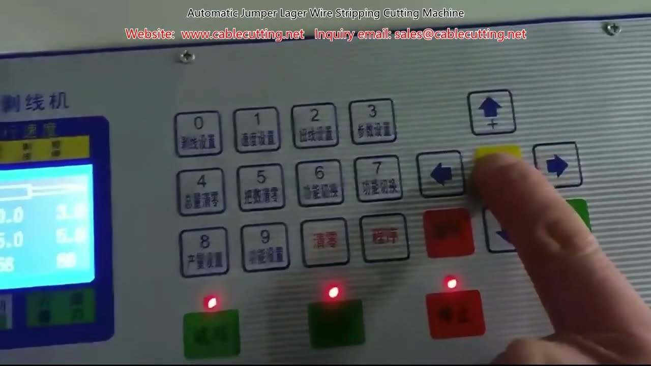 Automatic Jumper Lagger Wire Stripping and Cutting Machine