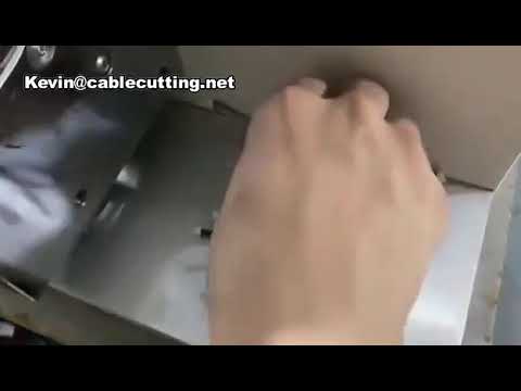 Semi-Automatic Cable Wire Harness Tube Labeling and Tape Wrapping Machine