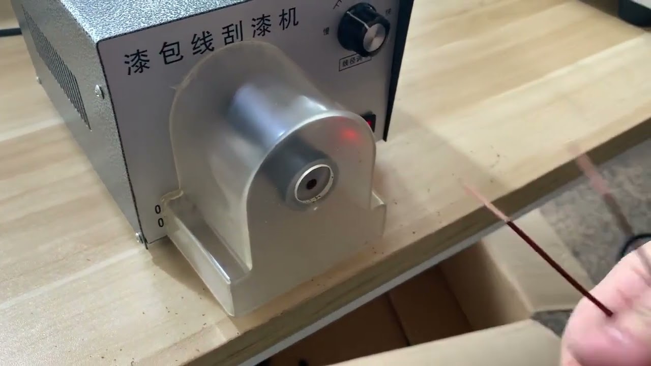 Enameled Copper Wire Paint Stripper Scraping Machine WPM-550