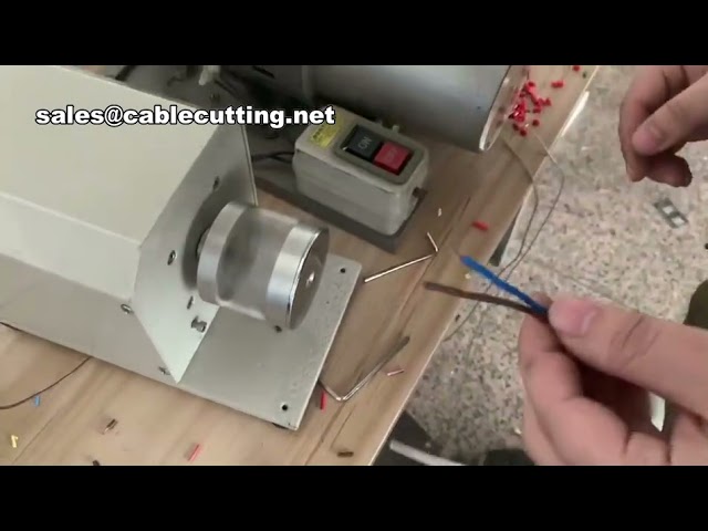 Jacket Cables Inner Multi Cores Wire Rotary Blade Stripping Twirling Machines For Coaxial Cable,Jack