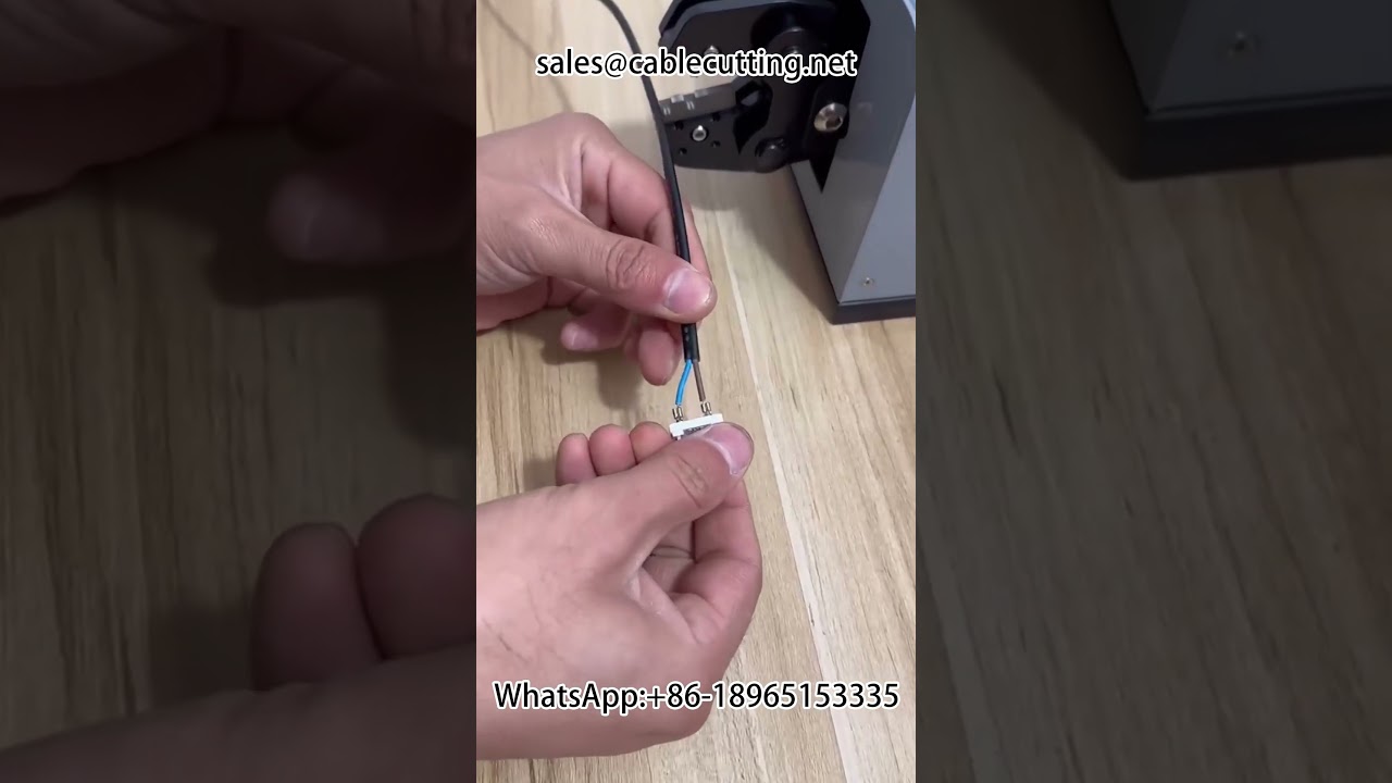 High-Efficiency Plug Wire Crimping Machine for Automated Production