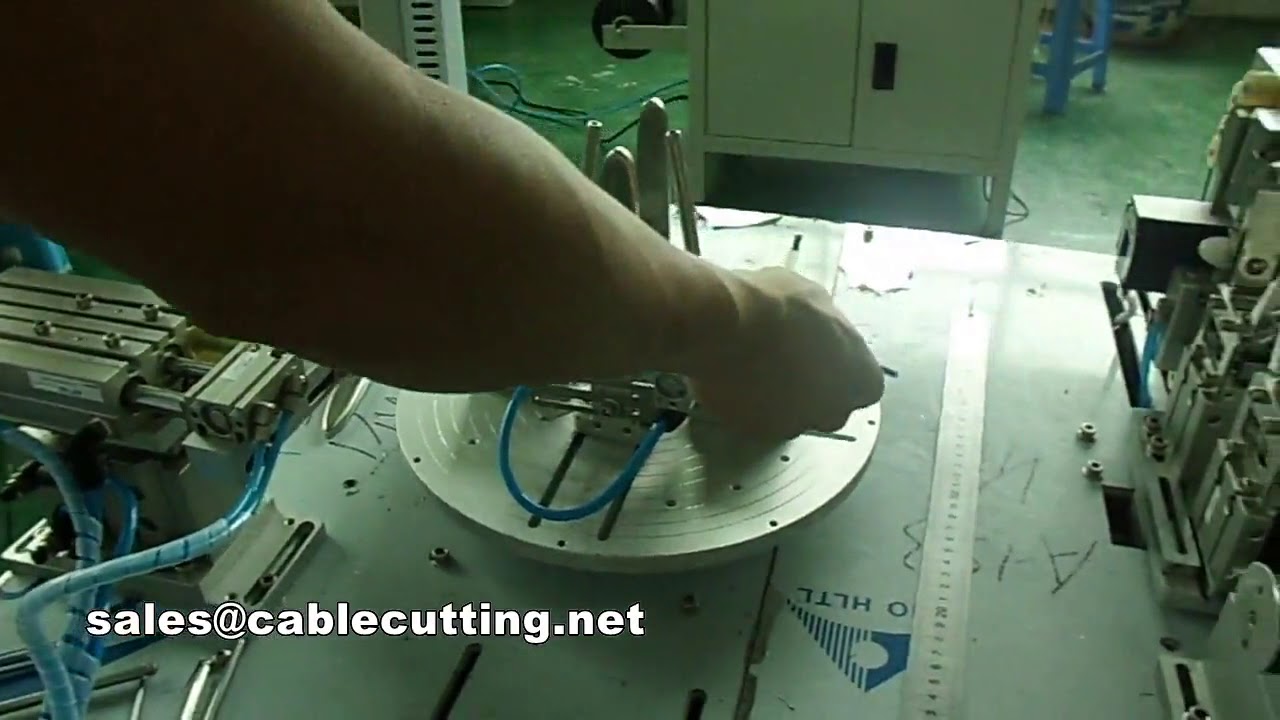 Automatic Cable Winding and Tying Machine for 8-Shape and Round Coils