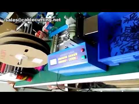 Automatic Heat Shrink Tubing Cutting Machine for Wire Processing