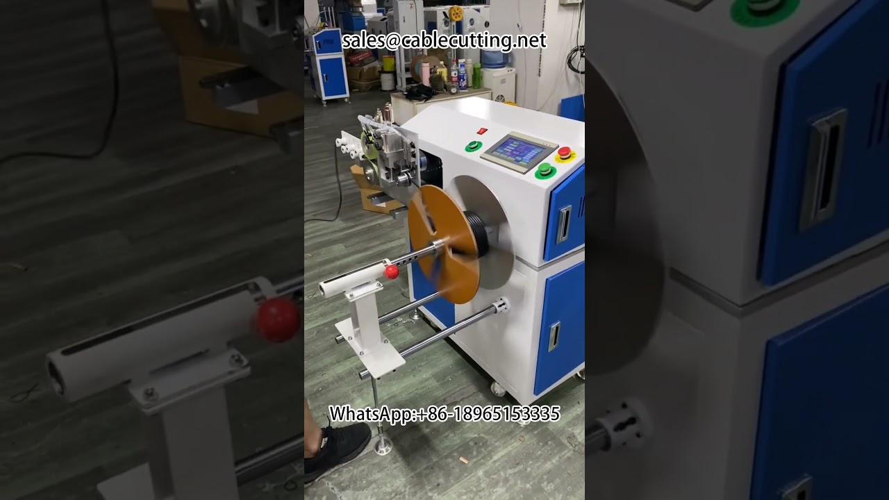 Automatic Metre Counting Array Cutting Winding and Winding Machine #Meter Counting Winding Machine #