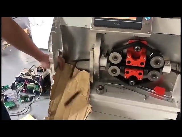 Automatic Hard Plastic PE Corrugated Tube Cutting Machine for Shrink Pipe, Hose, Rubber