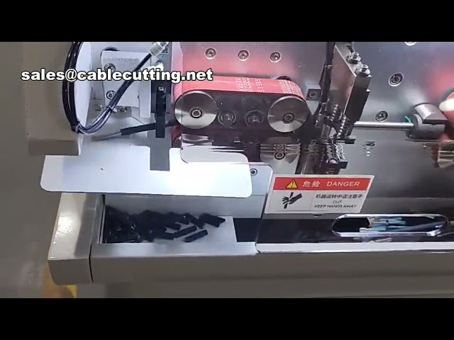32-Wheel-Drive Automatic Multi-Core Sheathed Wire Cutting and Stripping Machine 25-mm