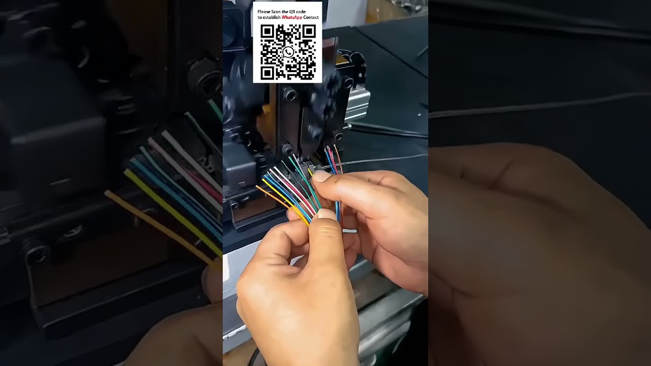 High-Performance Wire Stripping and Crimping Machine for Industrial Automation