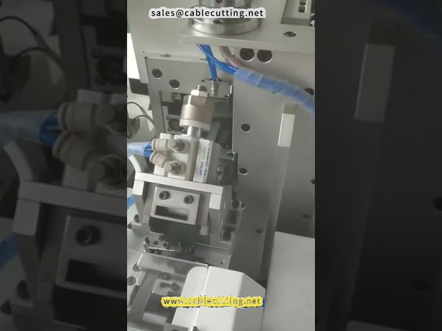 Automatic Flat Cable Wiring Double-Head Terminal Crimping Machine