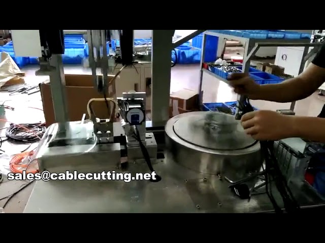 Mesin Penggulung dan Pengikat Kabel Automatik untuk Kabel Kuasa, Kord DC - WPM-81M