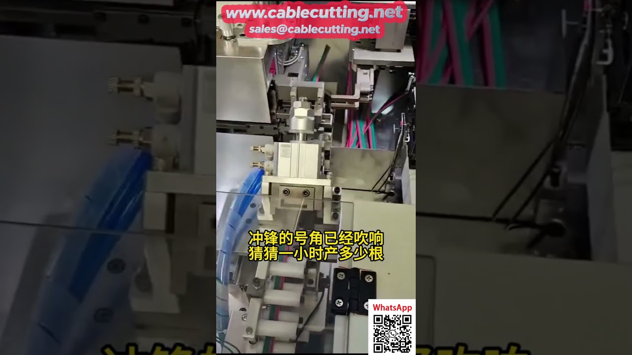 High-Speed Dual-Simple Head Flat Cable Crimping Machine