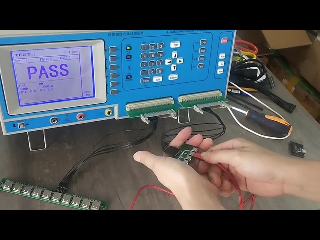 Automatic Cable Testing Machine for Data Cable & Multi-Step Wire Harness Tester