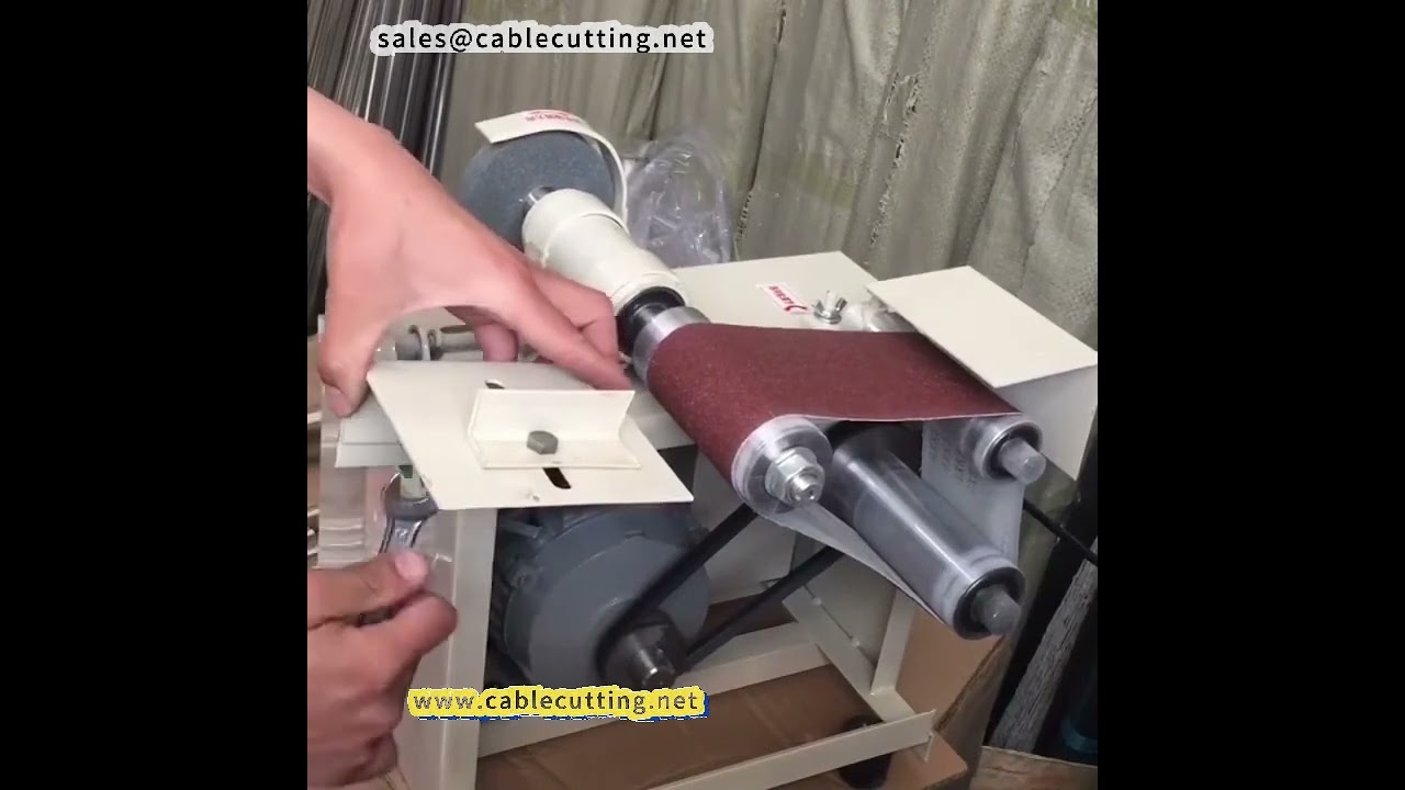 Electric Beveling Machine for Heavy Stainless Steel Pipe Grinding and Deburring