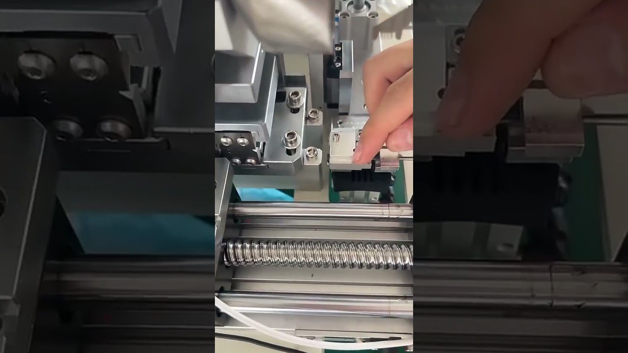 Mesin Pateri Separuh Automatik untuk Kabel Data USB - Penyambung USB-A & Mikro #mesin