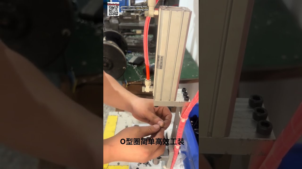 Mesin Pemasangan O-Ring Automatik dan Peralatan Acuan Cincin Pengedap Ketepatan