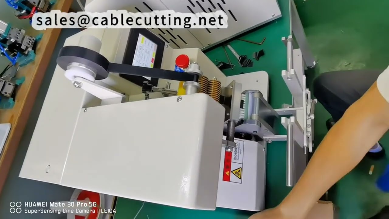 Mesin Balut Pita Automatik Elektrik Tulen untuk Pengeluaran Wayar Harness