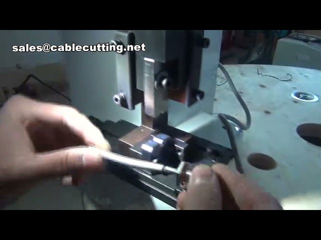 Connector Terminal Wire Harness Processing and Crimp Machine for Tube Terminal