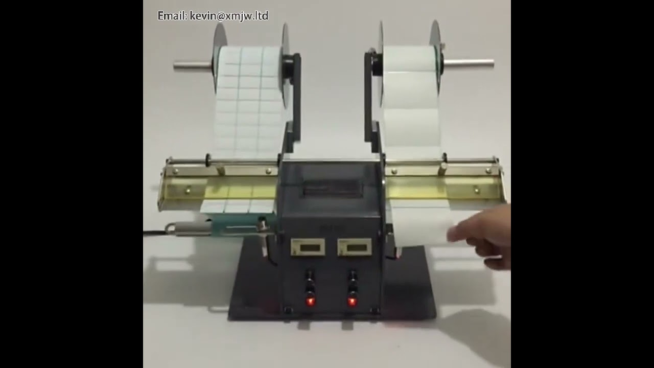 Intelligent Automatic Label Peeling Machine with Barcode and Hot Stamping