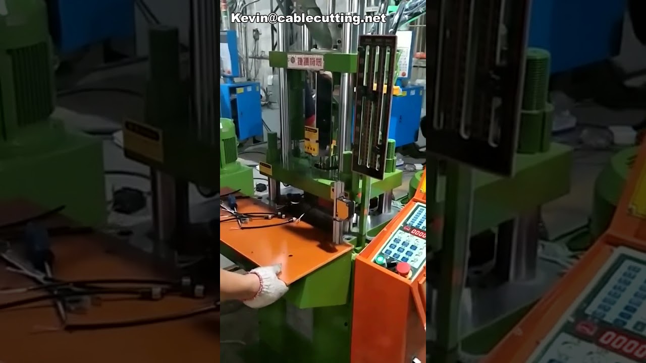 Mini Manual Desktop Waterproof Plug PA66 Injection Molding Machine for Cable Connectors