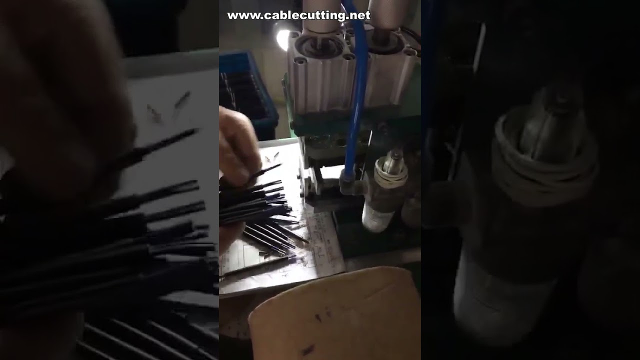 Electrical Pneumatic Vertical Wire Stripping And Twisting Machine,Pneumatic Wire Stripping Machine,E