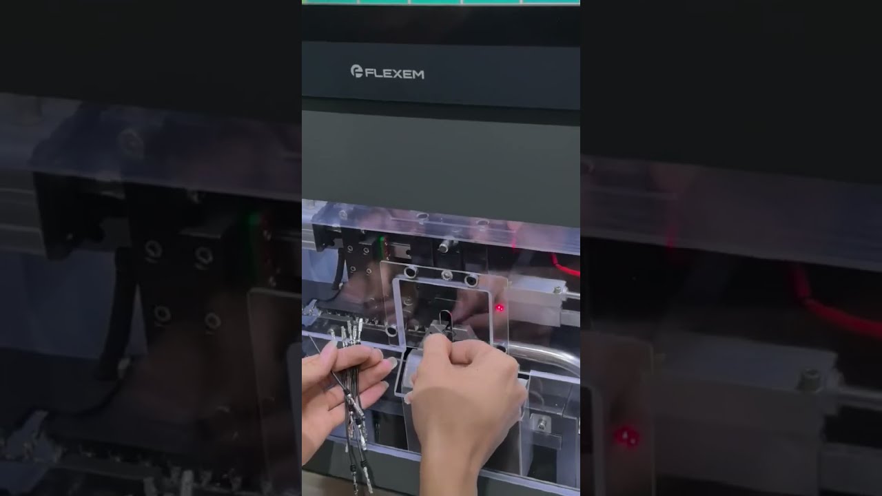 Waterproof Plug Stripping Insertion Crimping All-in-One Machine