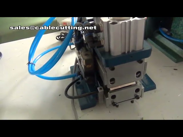 Pneumatic Wire Cable Stripper Machine | Automated Peeling & Stripping