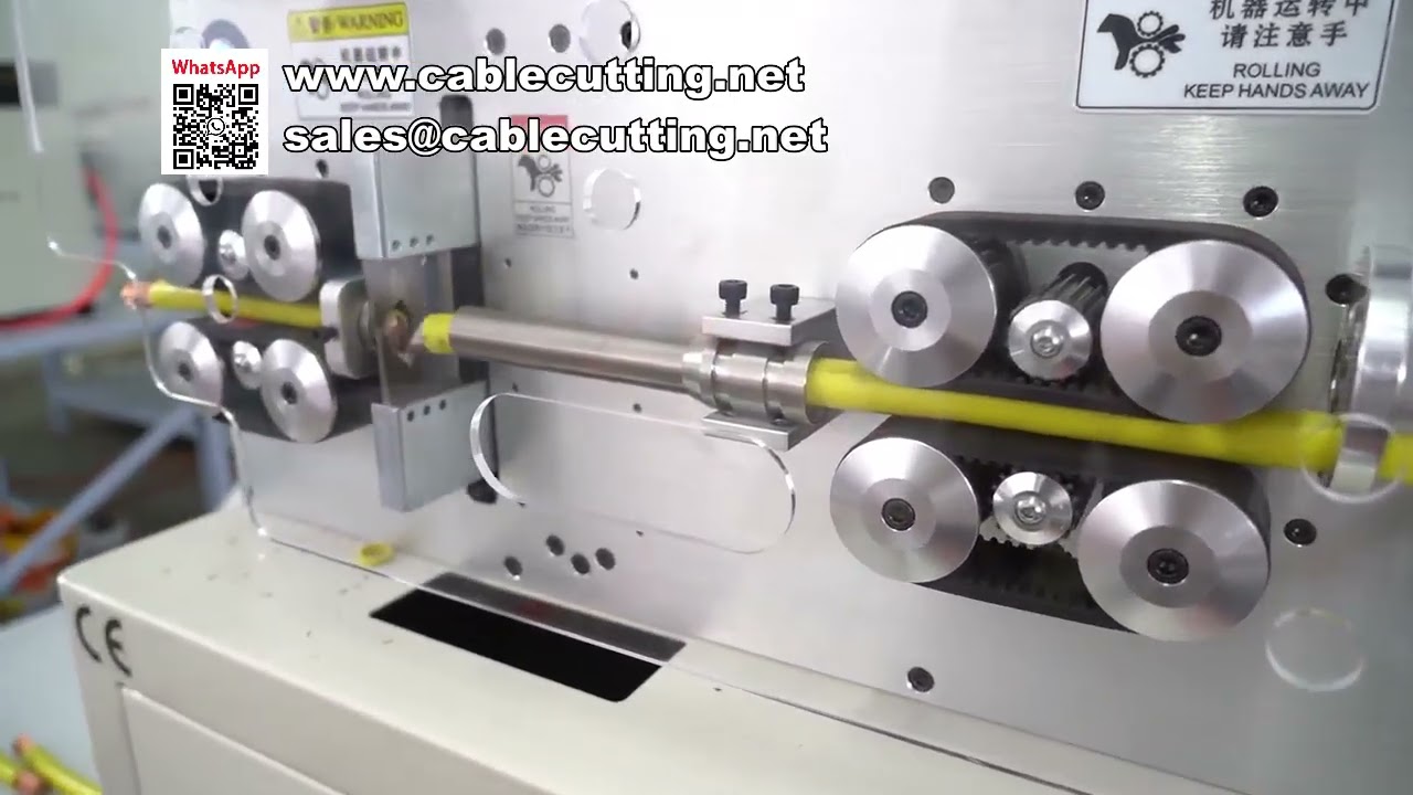 MAX2-S95: Mesin Kupas & Potong Kabel 95mm2 dengan Motor Servo & Fungsi Angkat Skru