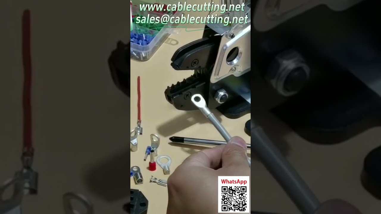 Mesin Pengelim Pneumatik 5ND - Silinder Tunggal Tersuai, Lebih Cepat & Jimat Udara (0.25-16 mm²)