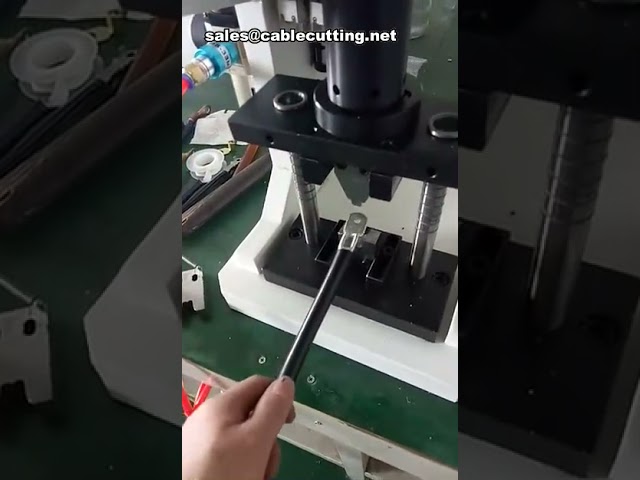 Mesin Crimping Tekan Sejuk Pneumatik Hidraulik 10 Tan Tanpa Die untuk Terminal Tembaga Tenaga Baharu