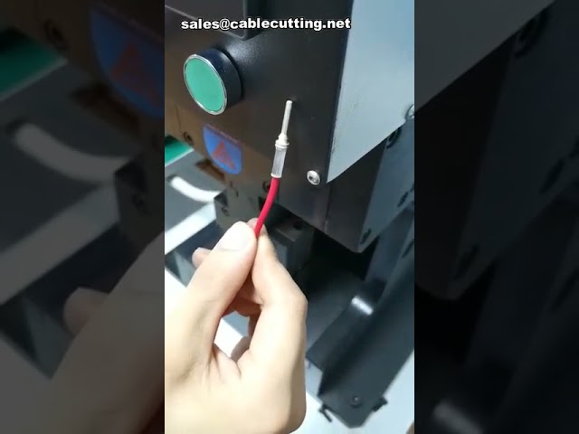 Servo Cable Wire Terminal Crimping Machine for Factory Automation