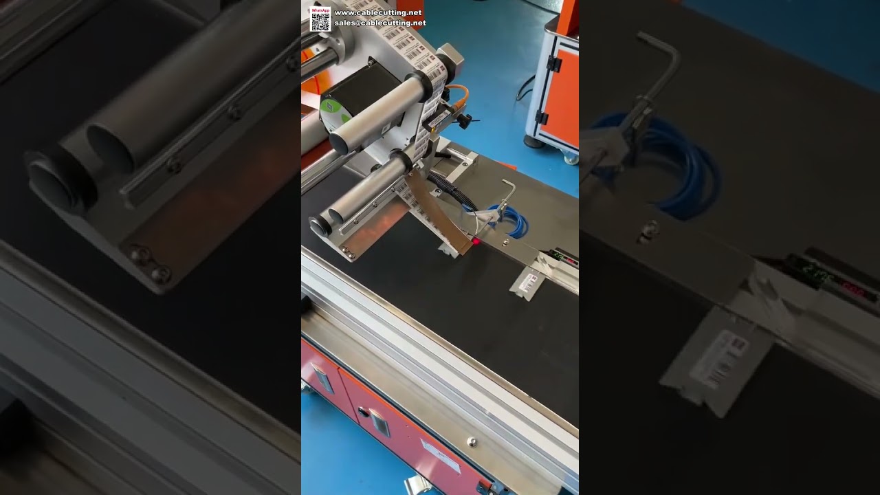 Mesin Pelabel Permukaan Rata untuk Plat Logam - Aplikator Pelekat Automatik untuk Bahagian Perindustrian