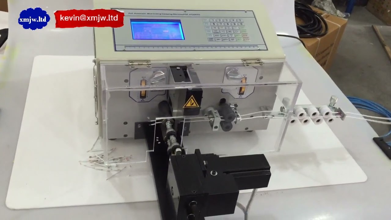 Automatic Wire Cutting and Stripping Machine | High-Speed Wire Stripper
