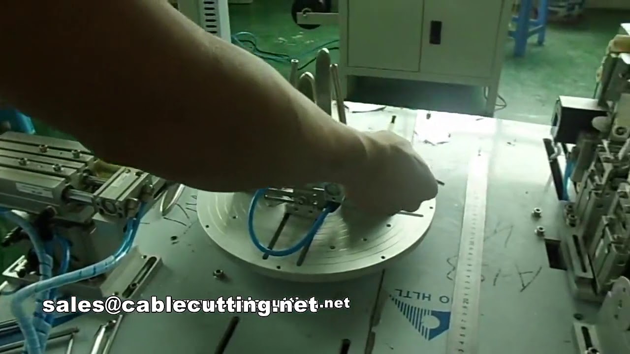 Automatic Cable Winding and Tying Machine for 8-Shaped and Round Coils