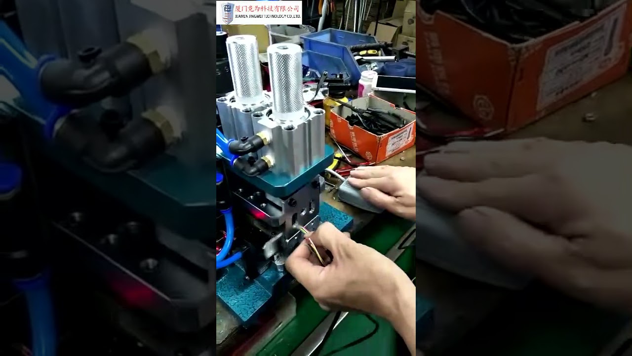 Mesin Penyarung Kabel Pneumatik Berkualiti Tinggi – Wire Stripper Automatik untuk Industri
