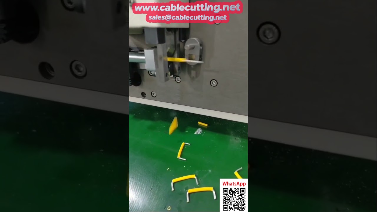 Automatic All-in-One Wire Stripping and Bending Machine