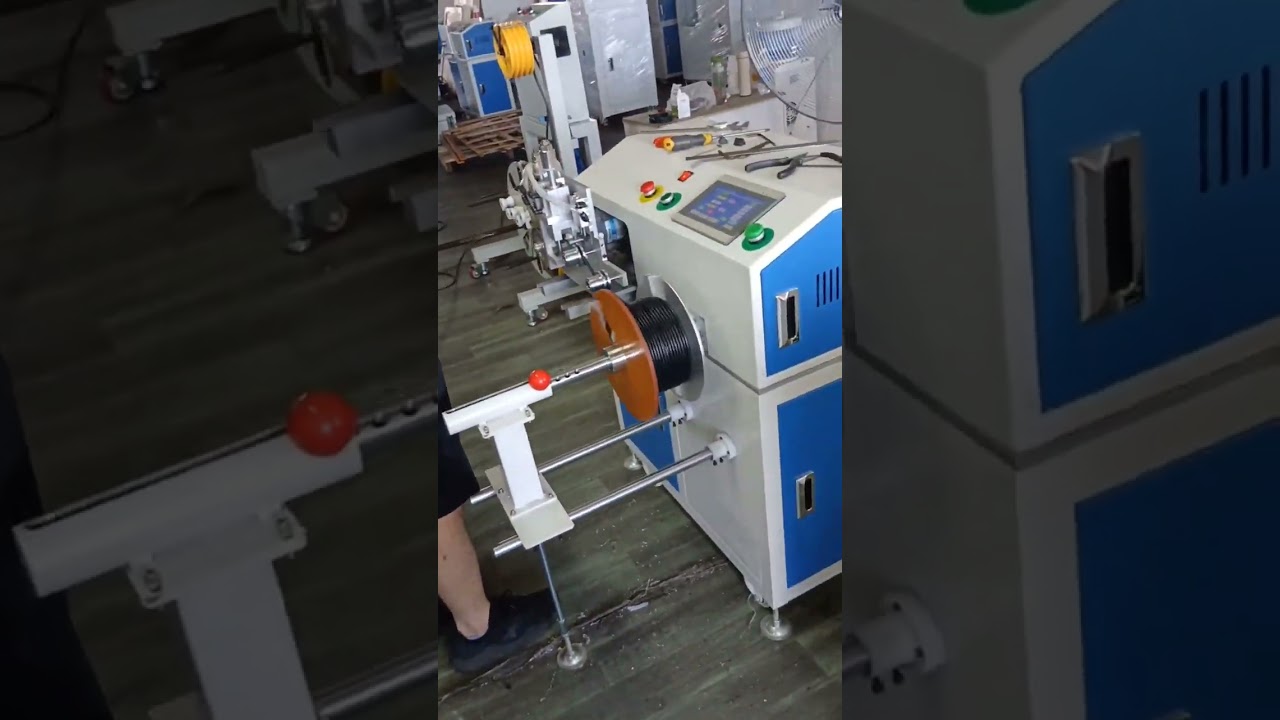 Automatic Meter Counting, Sorting, Cutting & Coiling Machine with Precise Metering