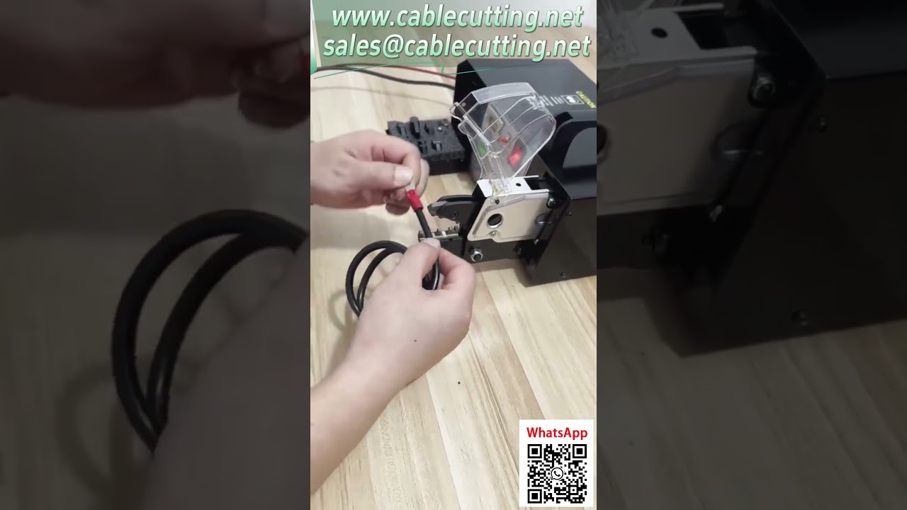 Mesin Crimp Terminal Elektrik RV8 4 - Operasi Praktikal dan Tepat