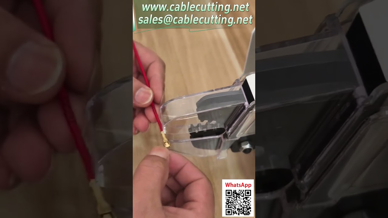 Mesin Crimping Terminal Elektrik Serbaguna - Cengkam Pelbagai Terminal dengan Pelbagai Acuan #PemprosesanWayar